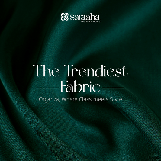 The Trendiest Fabric: Organza, Where Class meets Style