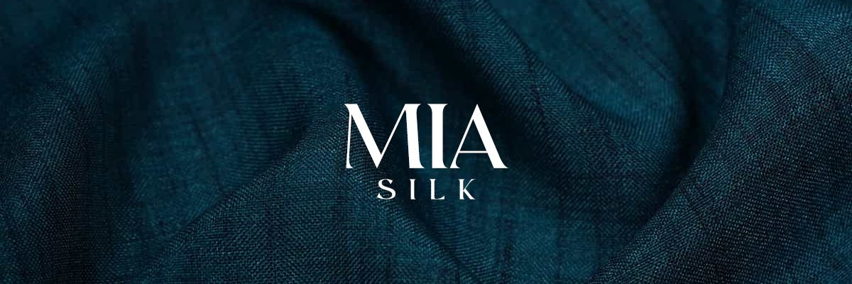 Dark Sea Green Dyed Mia Silk