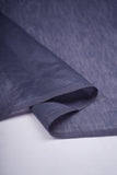 Blue Grey Plain Dyed Kiana Silk