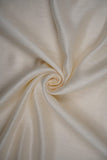 Dairy Cream Plain Dyed Kiana Silk