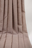 Light Brown Plain Dyed Vaao Silk