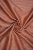 Pale Copper Plain Dyed Vaao Silk
