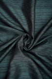 Dark Jungle Green Plain Dyed Vaao Silk