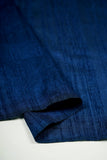 Navy Blue Plain Dyed Vaao Silk