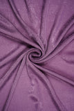 Plum Purple Plain Dyed Dyna Velvet