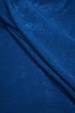 Regal Blue Plain Dyed Dyna Velvet