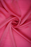 Bright Pink Dyed Rangna Silk