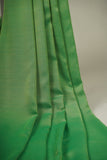 Grass Green Dyed Rangna Silk