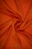 Fanta Orange Dyed Rangna Silk