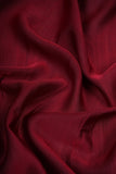 Dark Maroon Dyed Rangna Silk