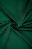 Dark Green Leaf Dyed Rangna Silk