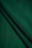 Dark Green Leaf Dyed Rangna Silk