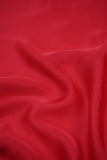 Bright Red Dyed Aisha Silk