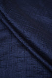 Navy Blue Dyed Peona Silk