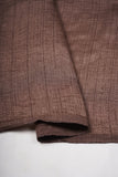 Tobacco Brown Dyed Peona Silk