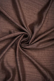 Tobacco Brown Dyed Peona Silk