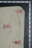 Pink Motif Embroidery on Yesha Silk