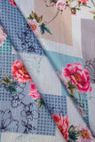 Vintage Floral Patchwork Digitally Printed on Halley Silk