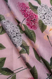 Summer Blooming Hydrangeas Digitally Printed on Kiana Silk