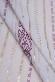 Glistening Traditional Pattern Screen Printed on Cotton Fabric