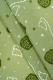 Bandhej Pattern Screen Printed on Cotton Fabric