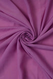 Purple Coloured Viscose Fabric