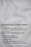 Plain White Dyeable Russian Silk Stripe Viscose Base 80 GLM - saraaha.com - Biodegradable and RECYCLABLE, casual, Casual And Formal wear, crisp, durable, Dyeable white, festive, formal, home decor, Rayon, RFD, Russian Silk, Stripe Pattern, Viscose, Women Wear