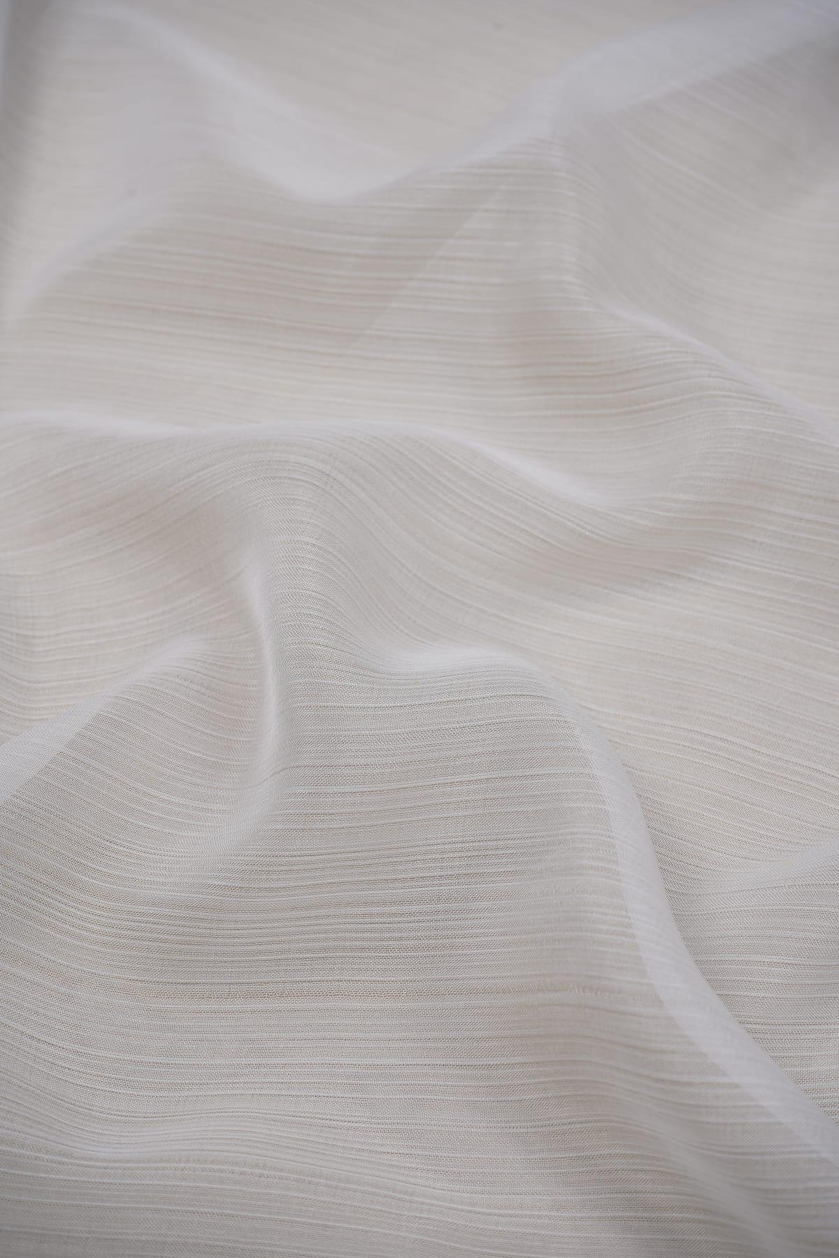 Plain White Organza Lining Viscose Base 55 GLM - saraaha.com - Accessories, Crisp, Curtains, Dupattas, Dyeable White, evening wear, Festive Wear, formal wear, Gowns, home decor, Lehengas, Light Weight, Lining, Loose Blouse, Lustrous, Organza, rayon, RFD, Royal, Sarees, scarves, Sheen, Sheer fabric, Silk, Skirts, Thin Fabric, Trimmings, Viscose, Western and Traditional Dresses, Women Wear