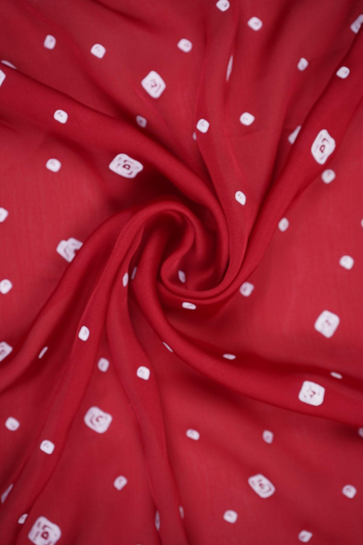 Geometric Spiral Pattern Printed on Glossy Tara Satin. - saraaha.com - blouses, Casual, designer dresses and more, Festive, gowns, indo western, Khari Print- Screen printing, lehenga, Satin, Screen Print, Suits, tara satin, tops