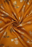 Unique Floral and Leaf Foil Work on Jenny Silk - saraaha.com - dresses and more, Festive, gowns, indo western, Jenny Silk, kurtas, Screen Print Foil Work, SILK, skirts, Suits, tops
