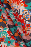Stylish Summer Blossoms Digitally Printed on Kiana Silk