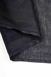 Black Plain Dyed Kiana Silk
