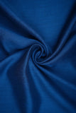 Regal Blue Plain Dyed Kiana Silk