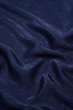 Navy Blue Plain Dyed Dyna Velvet