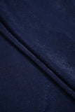 Navy Blue Plain Dyed Dyna Velvet