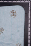 Snowflake Zari Work on Alina Silk