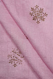 Snowflake Zari Work on Alina Silk