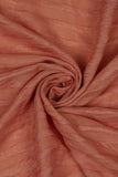 Light Peach Dyed Merc Jacquard