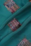 Geometric Square Motifs Position Printed On Muslin Fabric