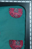 Hemispherical Bandhani Pattern Postition Printed On Muslin Fabric