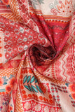 Vintage Floral Patchwork Digitally Printed on Halley Silk
