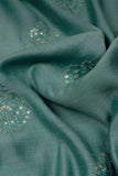 Floral Sequin Motif Embroidered on Ziana Silk