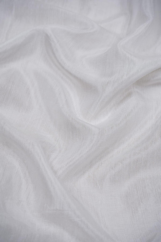 Plain White Shantoon Silk 10Kg Viscose Base 95 GLM