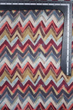 Multicolor Zigzag Pattern Digitally Printed on Yesha Silk - saraaha.com - Casual, Digital Print, dresses and more, Formal, gowns, Home decor, indo western, kurtas, Quirky, Shirts, SILK, skirts, Suits, tops, Yesha Silk