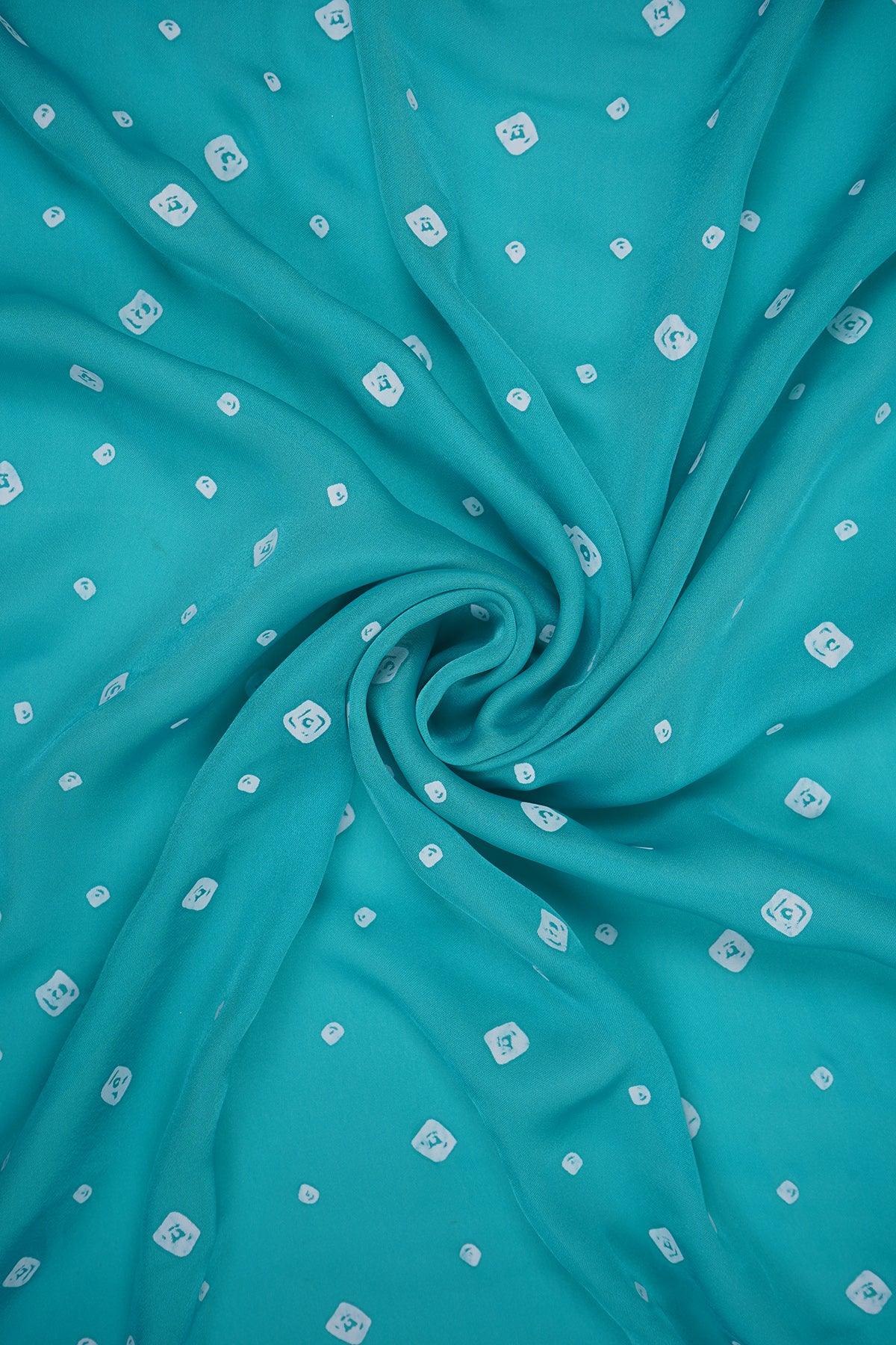 Geometric Spiral Pattern Printed on Glossy Tara Satin. - saraaha.com - blouses, Casual, designer dresses and more, Festive, gowns, indo western, Khari Print- Screen printing, lehenga, Satin, Screen Print, Suits, tara satin, tops