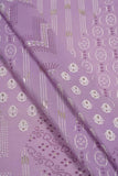 Trendy Triangular Patchwork Screen Printed on Cotton Fabric