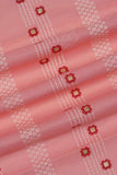 Elegant Band Pattern Screen Printed on Cotton Fabric
