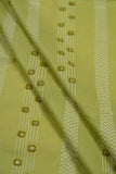 Elegant Band Pattern Screen Printed on Cotton Fabric