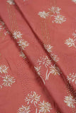 Dancing Dandelions Screen Printed with Embroidery on Cotton Fabric