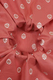 Blooming Bell Motifs Screen Printed on Cotton Fabric